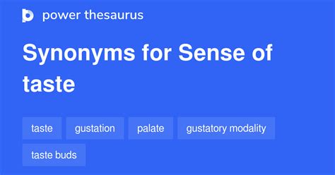 tasting thesaurus|Tasting synonyms .